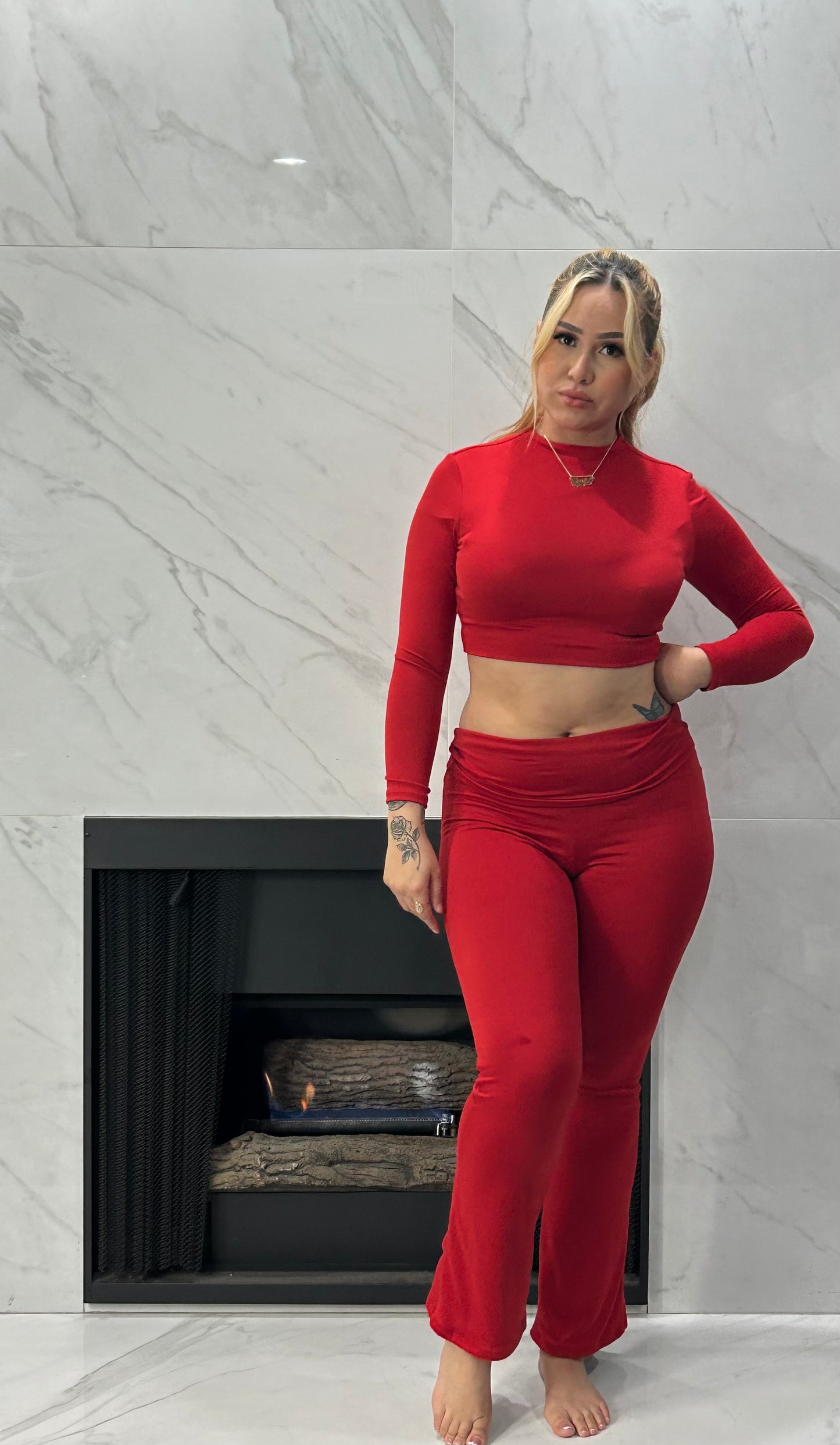 Red Lounge Set